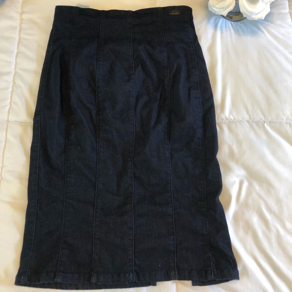 Denim skirt guess